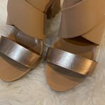 Lane Bryant block heel tan 3 inches shoes 11w Photo 1