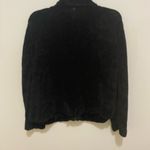 Tomfoolery Cozy Black Teddy Jacket Size M Photo 1