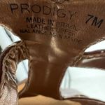 Carlos Santana  Prodigy heels 7 leather brown strappy detail heels party dance Photo 9