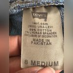 Levi's 545 Low Boot Cut Jeans Womens Size 8 Stretch Y2K Casual Dark Wash Vintage Photo 9