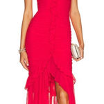 Majorelle  Strapless Red Dress Photo 0