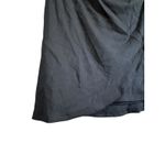 Lulus Black Tie Waist Wrap Mini Skirt Women's Size L Photo 2