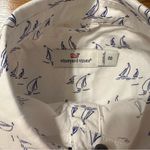 Vineyard Vines Women’s Button Pullover Top White/ Blue Sailboat Size 00 Photo 5