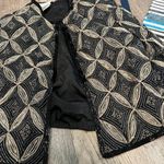 Pappell Boutique beaded cardigan small Black Photo 5