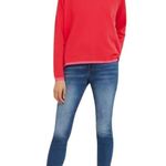 Good American  Good Legs Crop Shadow Pockets in INDIGO008 Wash Size 10 / 30 NWOT Photo 9