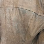 Blanc Noir Dark Brown Leather Jacket Size L Photo 5