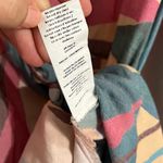 Boamar Zain Collage Leaves Cover Up Dress Size Medium Pink Photo 7