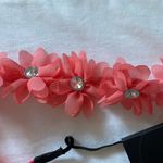 Full Tilt Women’s Pink Daisy Headband with Silver Rhinestones Photo 1