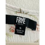 Frye White Floral Button Front Cottage Boho Midi Dress Photo 2