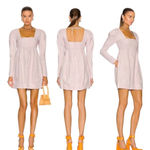 Ganni Hemp Dress in Light Lilac NEW Photo 1
