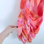 ASOS LUXE x MILLIE Ruched Mini Dress with Keyhole in Marble Print Size 12 EUC Photo 7