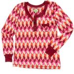 Vera Bradley Geometric Long Sleeve Lounge Top Photo 0