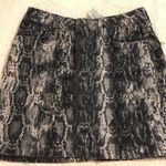 ZARA Snakeskin Denim skirt  Photo 0