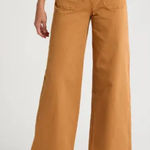 Caslon  Ultra High Rise Wide Leg Twill Pants size 6 Photo 0