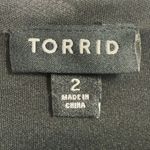 Torrid  Floral Lace Fluted‎ Whimsigoth Fairy Grunge Dress 2X Photo 3