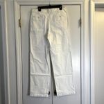 Nili Lotan Eliot Boy Pants size 8 white cotton NWT Made in USA Photo 5