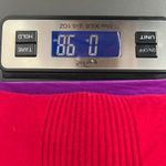 Tribal Mock Neck Pullover Red Long Sleeve Sweater Women's Size Medium Photo 10