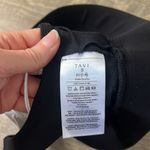 NWT Tavi Square Neck Black Sports Bra Photo 2