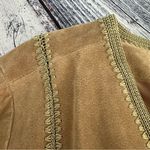 Christopher & Banks Vintage 100% Genuine Leather Boho Jacket Photo 3