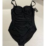 Ekouaer One Piece Swimsuit Black Size XL New With Tags Photo 3