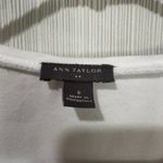 Ann Taylor White Tank Top Sleeveless Blouse Size S | Clean, Chic & Timeless Photo 1