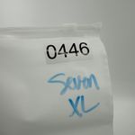 7 For All Mankind Women's Black Silk Blend Wrap Blouse Split Long Sleeve XL $195 Photo 8