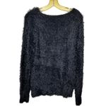 Venus  Navy Fuzzy‎ Sweater Photo 3