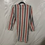 Solid & Striped  Red, White & Blue Striped The Erin Gauze Robe Size Small Photo 3