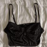 ZARA Black Bralette Tank Photo 0