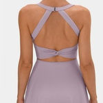 Halara Barre Ballet Dance Dress Backless Cut Out Twisted Side Pocket 2-in-1 NWT Photo 0