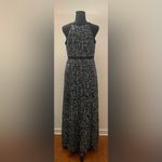 White House | Black Market - Elegant Black and White Maxi Dress Size 6 Photo 3