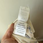 We Wore What From Me To You White Blue Floral Linen-Blend Overalls M Photo 4