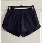 Lululemon  Hotty Hot Shorts 4" Navy Blue Photo 2