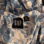 Gap Milkmaid Floral Top Blue XLT Photo 3