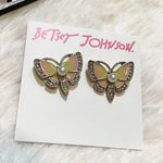 Betsey Johnson Beautiful Butterfly Stud Earrings Photo 0