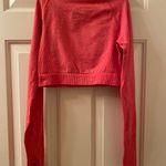 Gymshark Vital Seamless Long Sleeve Crop Top Size XS Chilli Red Marl Workout Top Photo 1