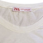 ZARA  White Plus XXXL Short Sleeve Tee Photo 2
