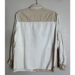 Vintage Large Embroidered Patchwork Floral Butterfly Button Up Shirt Blouse Boho Photo 1