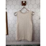 Evereve  Tatum Cream Textured Sweater Tank - Size - Small Photo 3