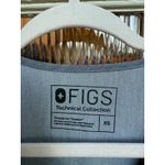 FIGS Technical Collection Scrub Top Women's Grey V Neck Short Sleeve Size XS Photo 1