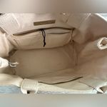 Oscar de la Renta  NM‎ Floral Lace Canvas Handbag BOHO Beach Everyday Tote Bag Photo 10