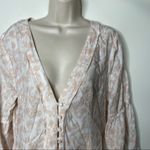 SANCIA The Maryse cream pink midi Dress sz L Size L Photo 8