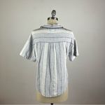 Madewell x Parachute® Striped Oversized Pajama Shirt Photo 4