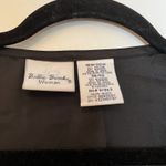 Bobbie Brooks Plus Vintage Velvet Black Ugly Christmas Vest Size 18W/20W‎ Photo 4