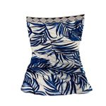 Tommy Bahama Fuller Fronds Bandini S Tankini Top M Blue Tummy Control Swimwear Photo 7
