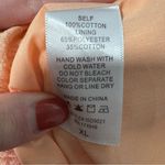 Roolee  Surplice Mom Nursing Dress Peach Apricot Orange XL Spring Summer Photo 5