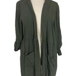 Torrid Washable gauze hooded kimono deep depths Photo 3