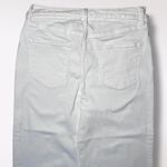 Vigoss  White Wide Leg Cropped Jeans Women’s Size 9 29 High Rise Stretch Belted Photo 6