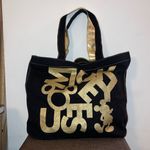 Disney Black & Gold  Parks Mickey Mouse Tote Bag Photo 0
