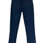 Reformation Liza Faded Black Straight Leg Cropped Jeans Sz 26 Photo 2